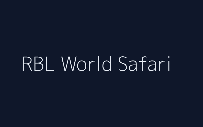 RBL World Safari